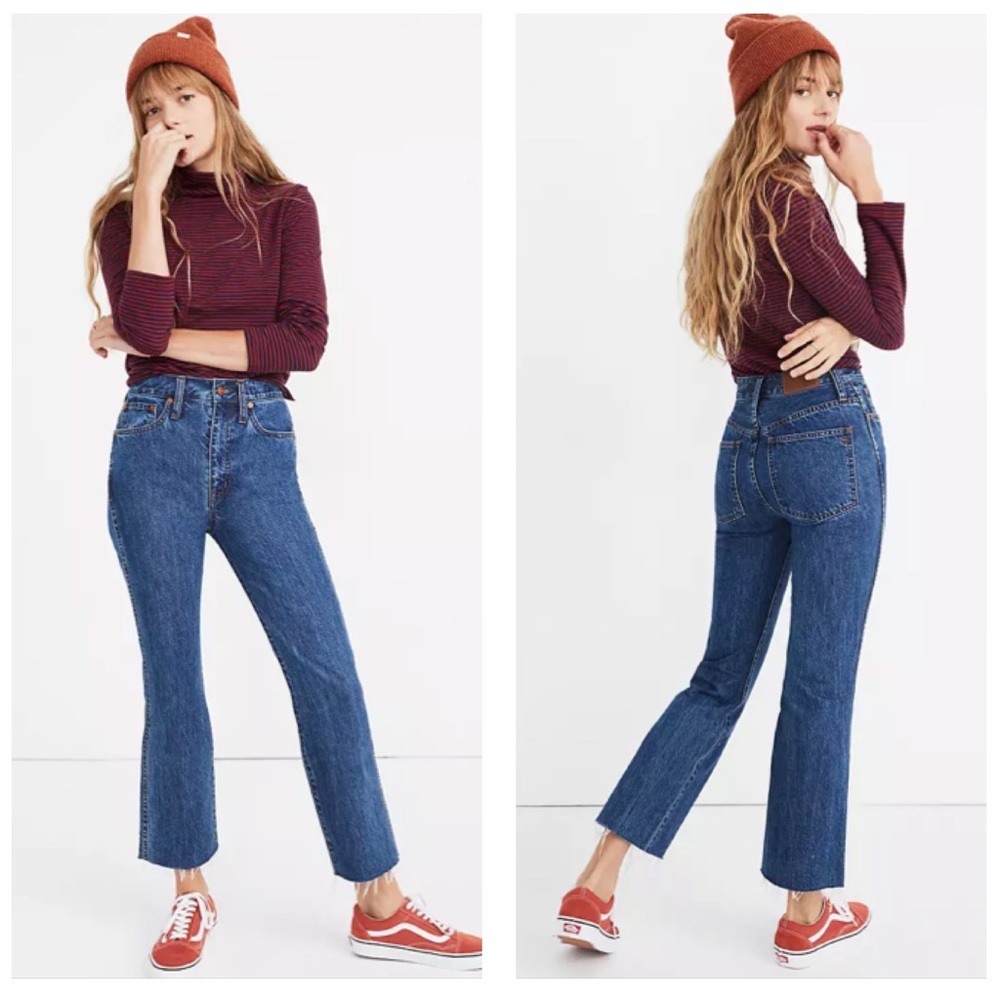 NWT Madewell rigid Demi-boot crop